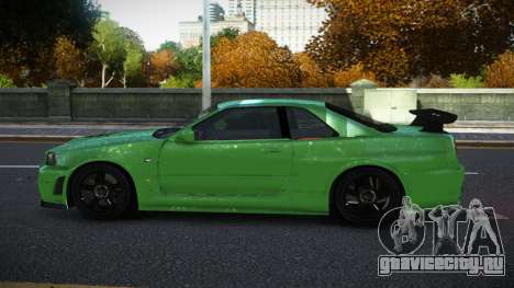 Nissan Skyline R34 RF-N для GTA 4