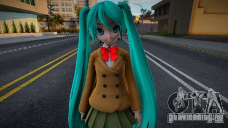 PDFT Hatsune Miku Mousou Girl для GTA San Andreas