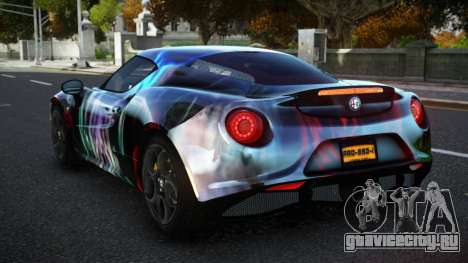 Alfa Romeo 4C MJR S14 для GTA 4