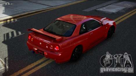 Nissan Skyline R34 KH для GTA 4