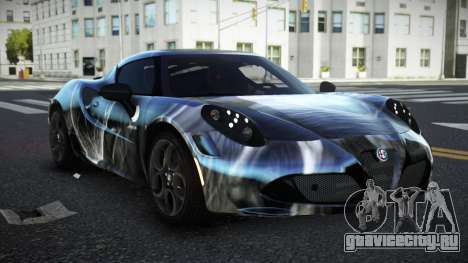 Alfa Romeo 4C MJR S9 для GTA 4