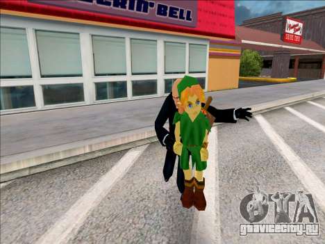 Young Link OOTN64 для GTA San Andreas