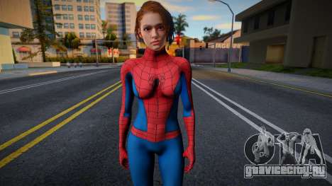 Spider Jill Valentine Sin mascara de RESIDENT EV для GTA San Andreas