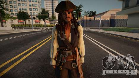 Jack Sparrow - Pirates Oc для GTA San Andreas