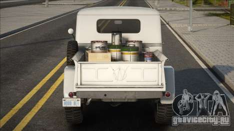 Willys Overland Jeep Pickup 1948 для GTA San Andreas