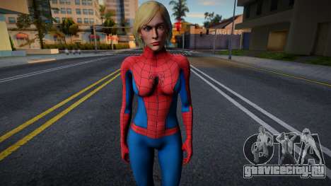 Spider Alice Abernathy Herida Sin mascara de RES для GTA San Andreas