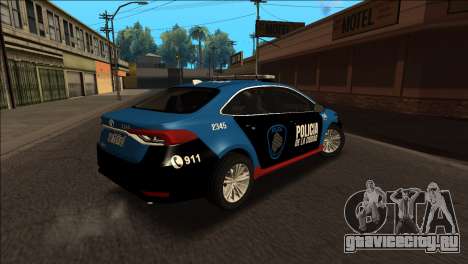 Toyota Corolla Policia Caba для GTA San Andreas