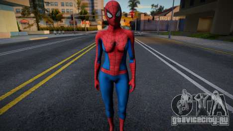 Spider Jill Valentine Con mascara de RESIDENT EV для GTA San Andreas