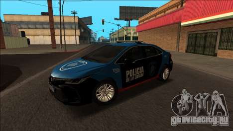 Toyota Corolla Policia Caba для GTA San Andreas