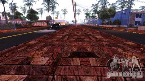 New Grove Street Texture для GTA San Andreas