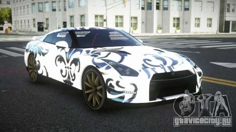 Nissan GT-R DTK S2 для GTA 4