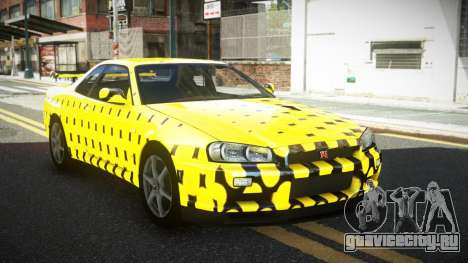 Nissan Skyline R34 GT-R XD-L S13 для GTA 4