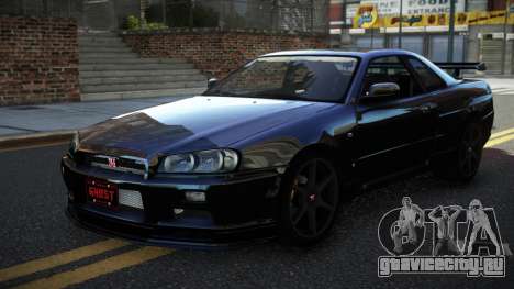 Nissan Skyline R34 CB для GTA 4