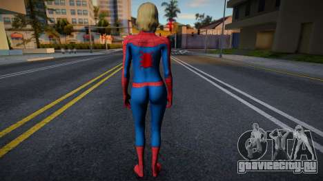 Spider Alice Abernathy Herida Sin mascara de RES для GTA San Andreas