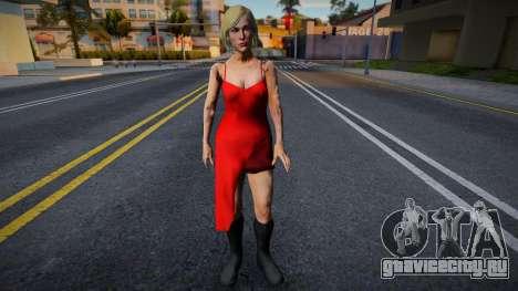 Alice Abernathy de RESIDENT EVIL HUESPED MALDITO для GTA San Andreas