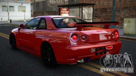 Nissan Skyline R34 KH для GTA 4