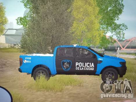 Ford Ranger policia CABA для GTA San Andreas