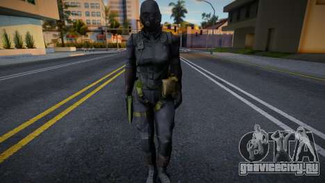 Femenino con Sneaksuit o Trajes deportivo de Met для GTA San Andreas