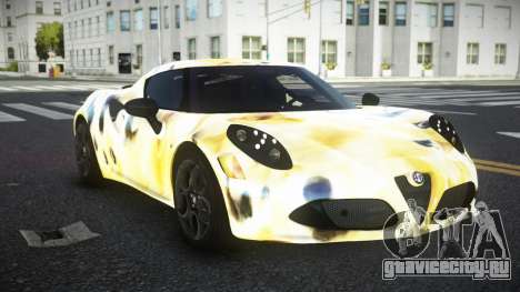 Alfa Romeo 4C MJR S8 для GTA 4