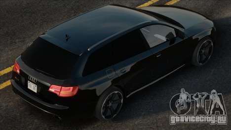 Audi A6 (C6) Blek для GTA San Andreas