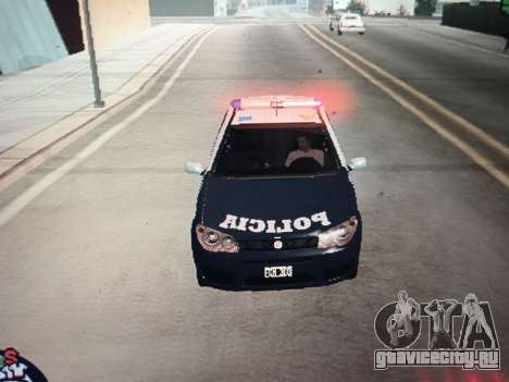 Fiat Siena 1.4 Fire Policia Federal для GTA San Andreas