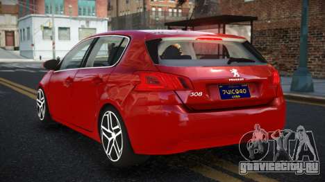 Peugeot 308 15th для GTA 4