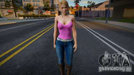 Tina Tanktop Version для GTA San Andreas