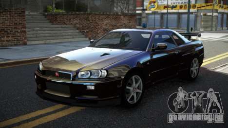 Nissan Skyline R34 GT-R XD-L для GTA 4