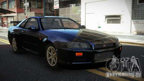 Nissan Skyline R34 KVN для GTA 4