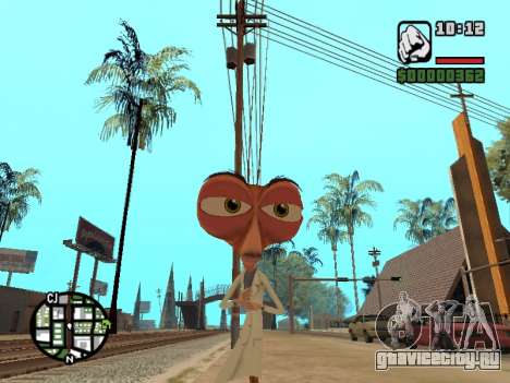 Dr. Cockroach Monsters vs Aliens для GTA San Andreas