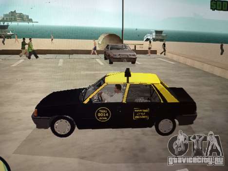 Renault 9 Taxi для GTA San Andreas