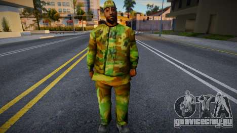 Soldier Fam1 для GTA San Andreas