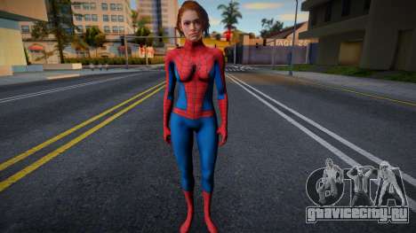 Spider Jill Valentine Sin mascara de RESIDENT EV для GTA San Andreas