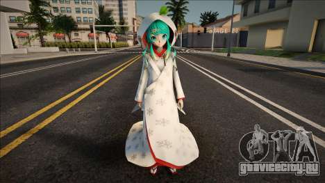 PDFT Hatsune Miku Snow 2013 v2 для GTA San Andreas