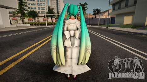 PDFT Hatsune Miku Snow 2013 v1 для GTA San Andreas