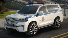 Toyota Land Cruiser - Vietnam Traffic Police Car для GTA San Andreas