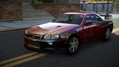 Nissan Skyline R34 GT-R XD-L S12 для GTA 4