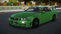 Nissan Skyline R34 RF-N для GTA 4