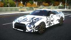 Nissan GT-R DTK S2 для GTA 4