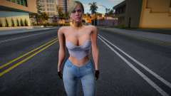 Sherry Birkin Skinny Mod (RE6) для GTA San Andreas