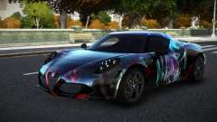 Alfa Romeo 4C MJR S14 для GTA 4