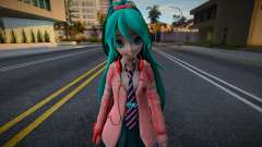 PDFT Hatsune Miku Ribbon Girl для GTA San Andreas