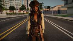 Jack Sparrow - Pirates Oc для GTA San Andreas