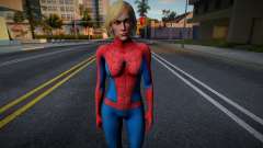 Spider Alice Abernathy Herida Sin mascara de RES для GTA San Andreas