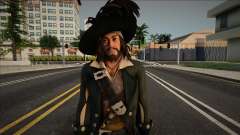 Barbossa - Pirates Oc для GTA San Andreas