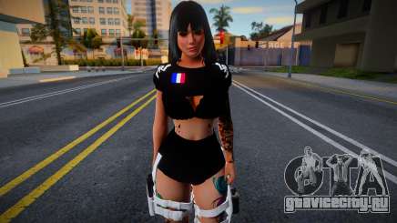 Sexy Girl France Skin для GTA San Andreas