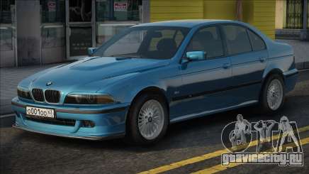 BMW E39 Blue для GTA San Andreas