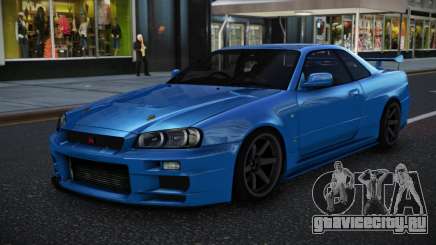 Nissan Skyline R34 BES для GTA 4