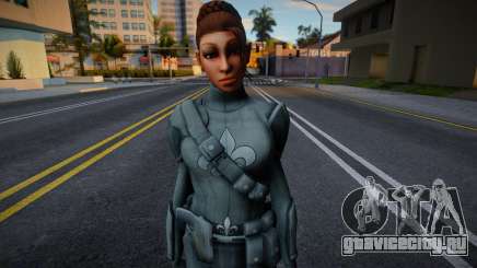 Shaundi Suit o Con Traje Tactico de Saints Row I для GTA San Andreas