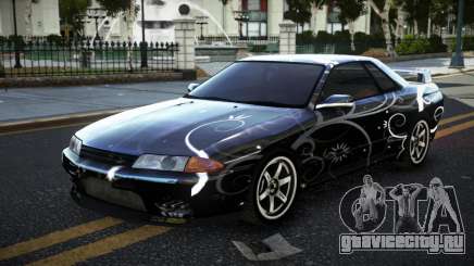 Nissan Skyline R32 MT S4 для GTA 4